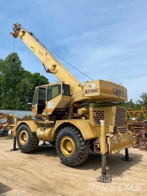 Grove RT528C Jeřáby pro těžký terén