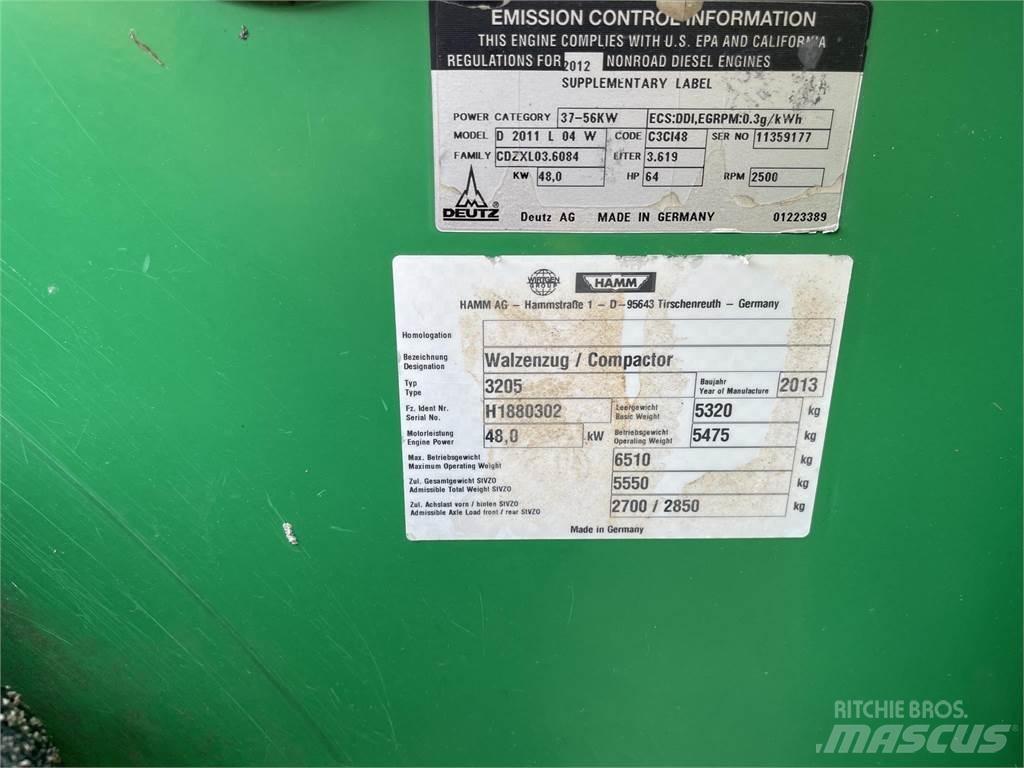 Hamm 3205 Tandemové válce