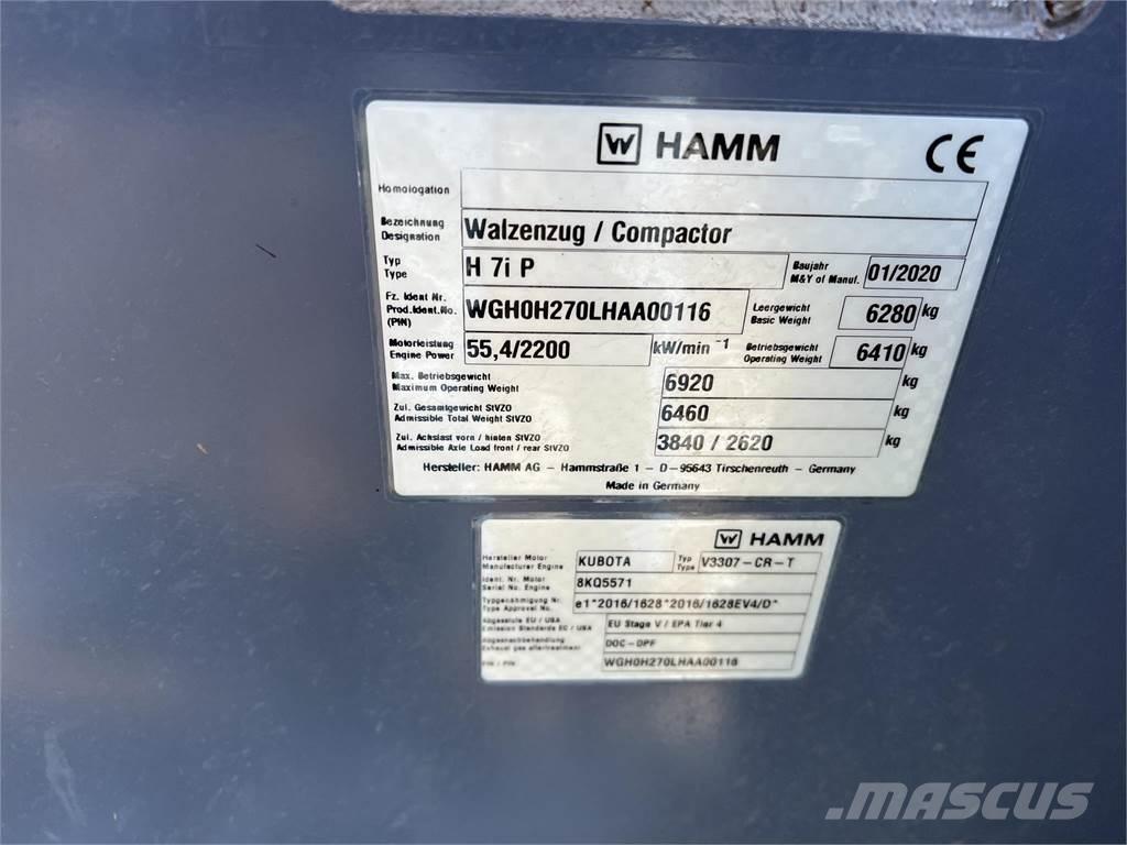 Hamm H7IP Skládkové kompaktory