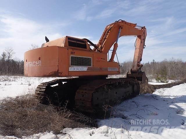 Hitachi EX700 Pásová rýpadla