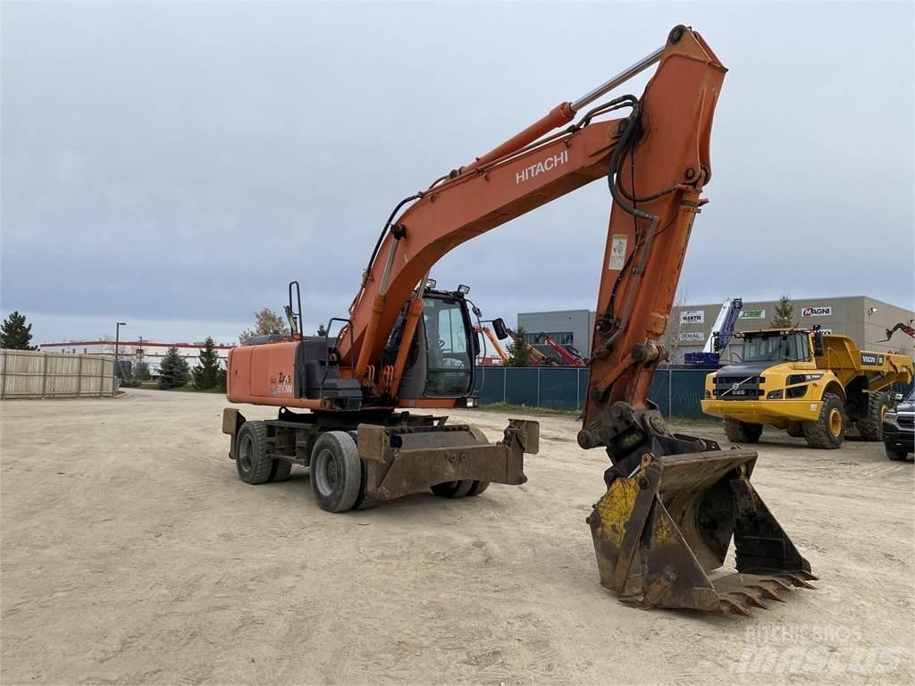 Hitachi ZX210W Kolová rýpadla