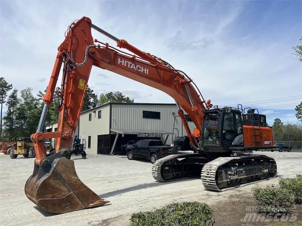Hitachi ZX490 LCH-6 Pásová rýpadla