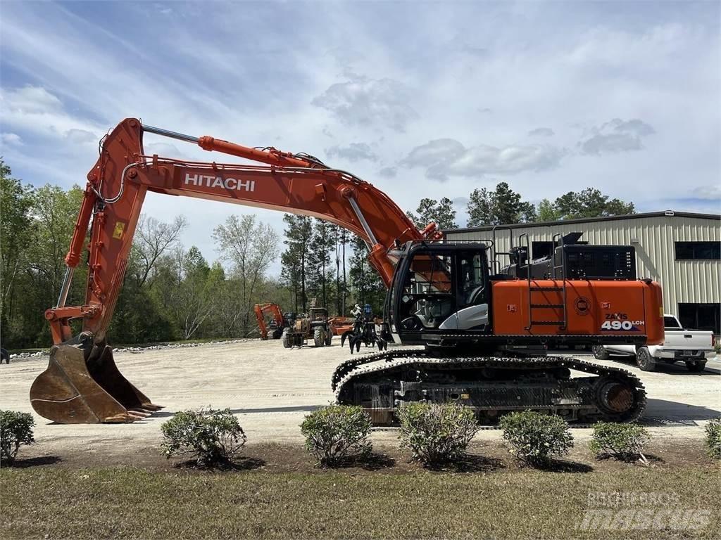 Hitachi ZX490 LCH-6 Pásová rýpadla