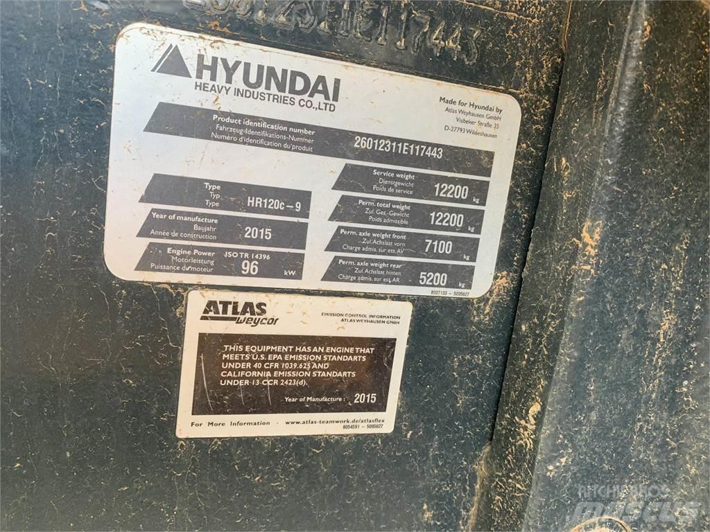 Hyundai HR120C-9 Tandemové válce