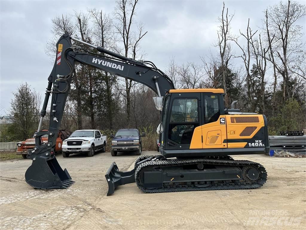 Hyundai HX140AL Pásová rýpadla