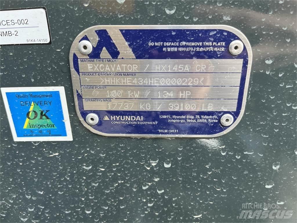 Hyundai HX145A LCR Pásová rýpadla