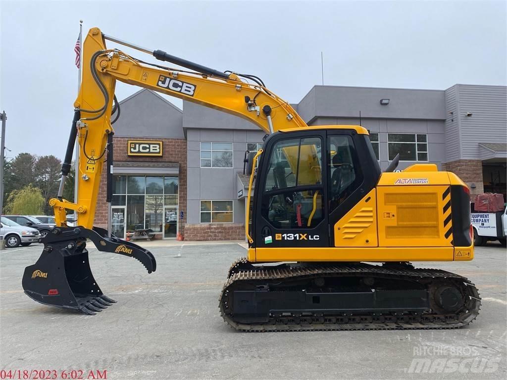 JCB 131X LC Pásová rýpadla