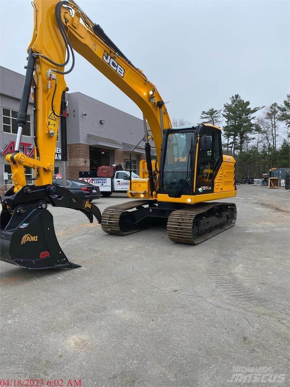 JCB 131X LC Pásová rýpadla