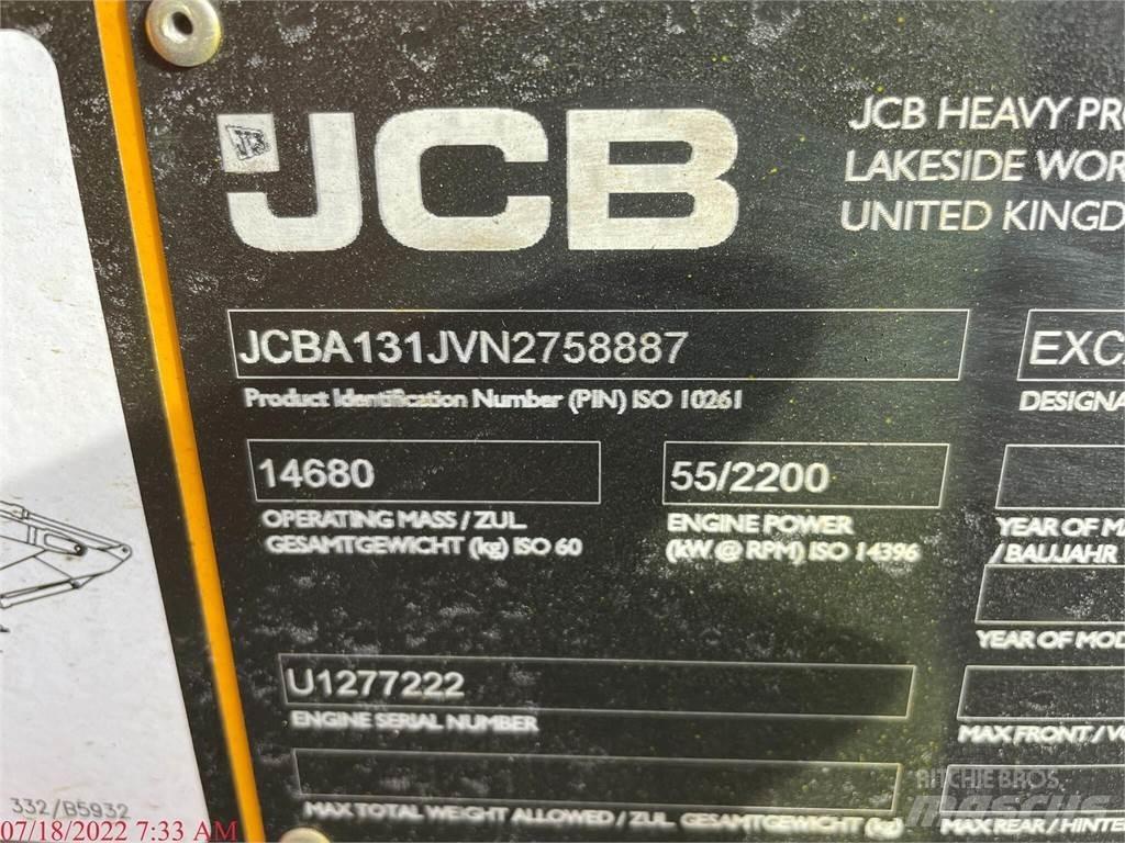JCB 131X LC Pásová rýpadla