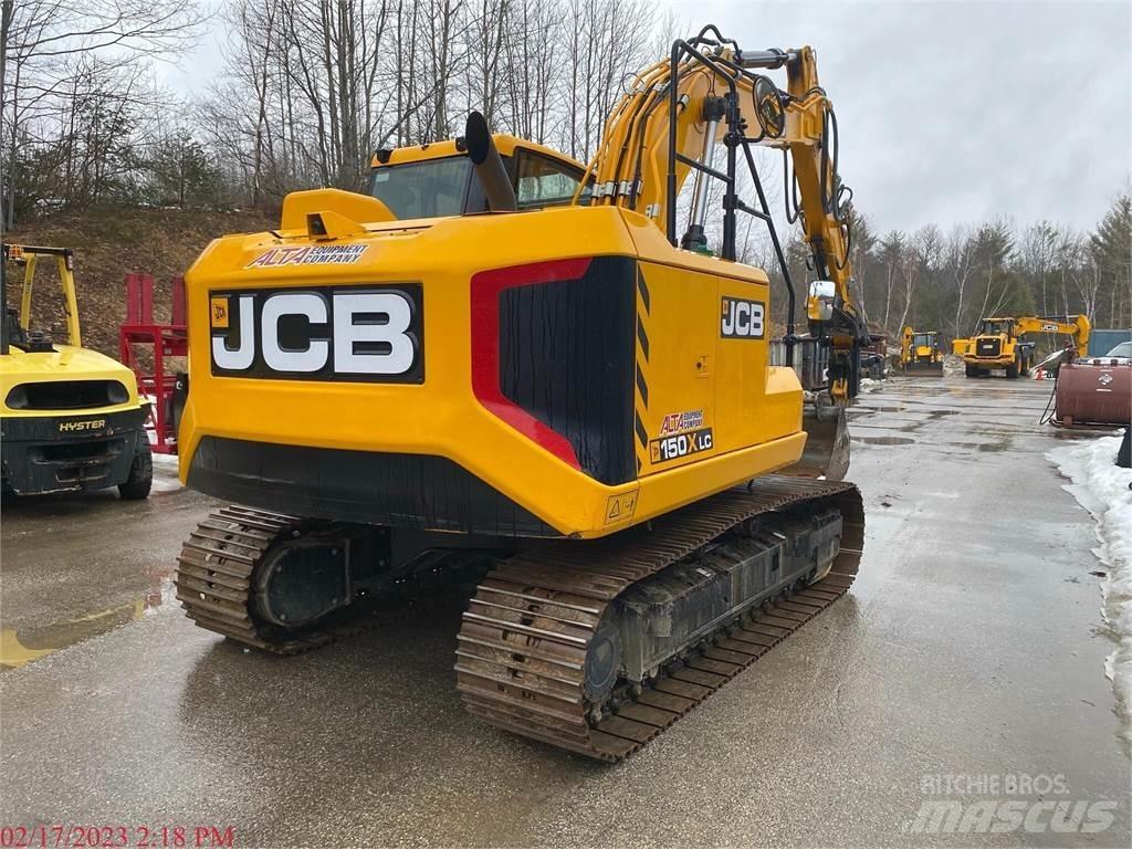 JCB 150X Pásová rýpadla