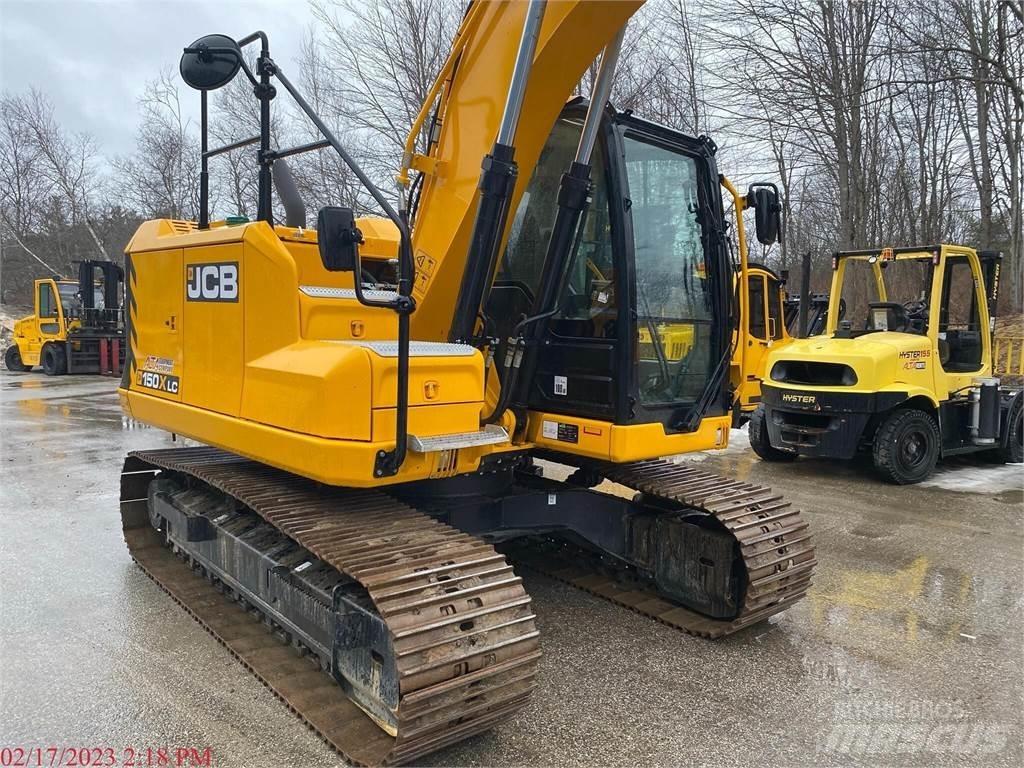 JCB 150X Pásová rýpadla