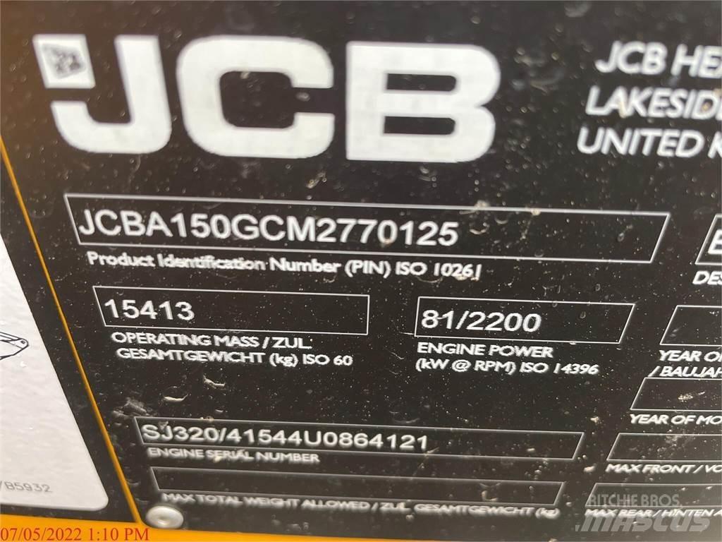 JCB 150X Pásová rýpadla