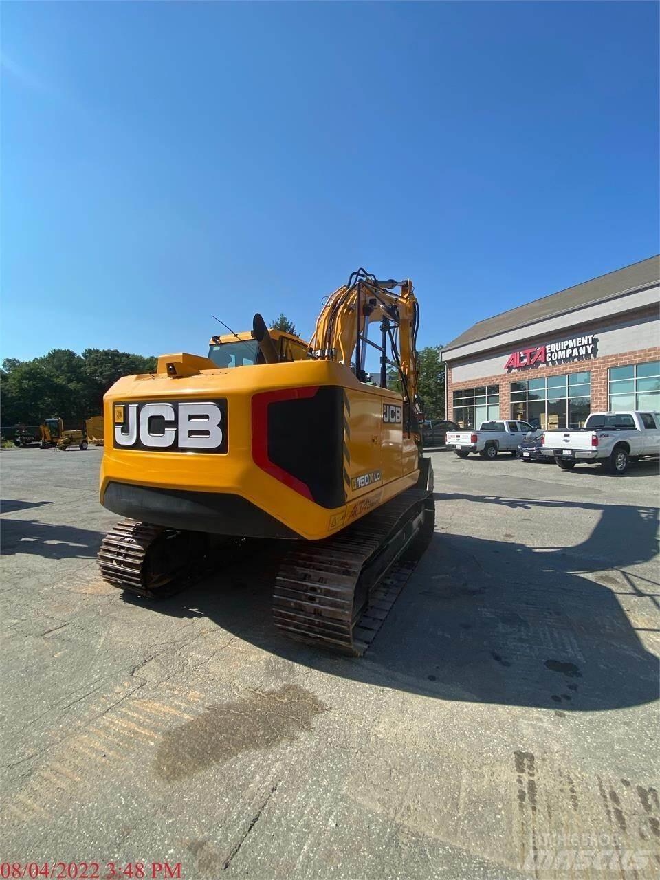 JCB 150X Pásová rýpadla