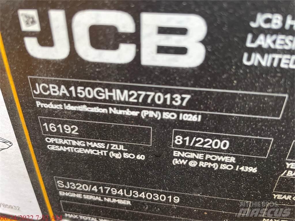 JCB 150X Pásová rýpadla