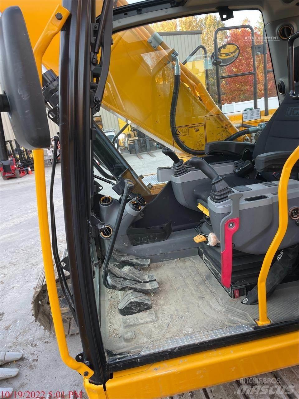 JCB 220X Pásová rýpadla