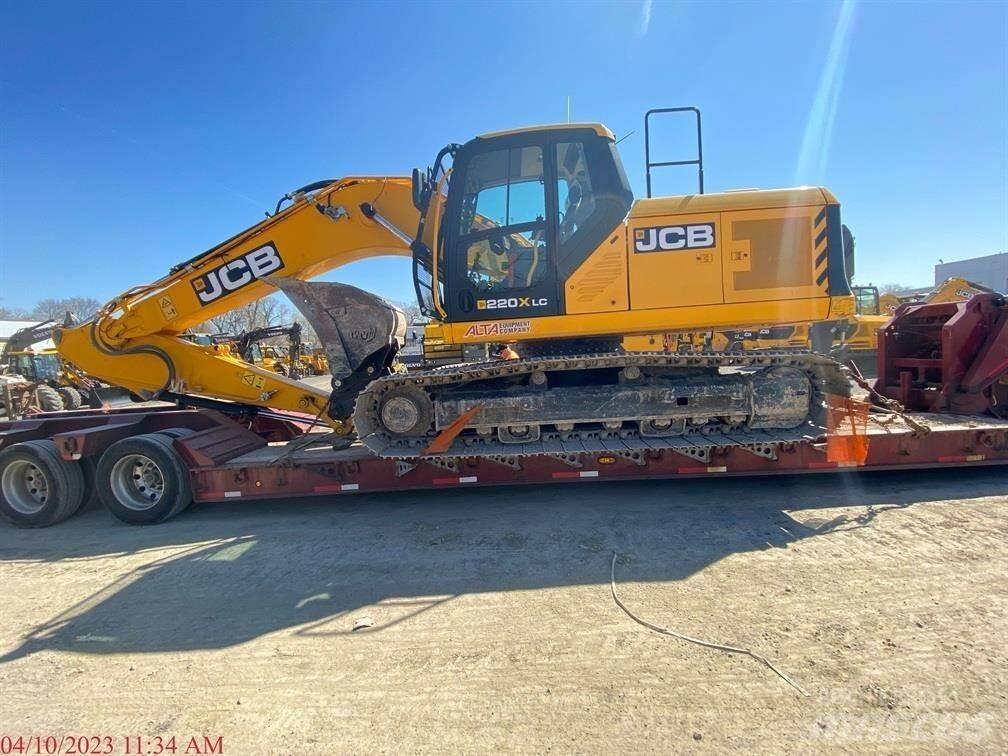 JCB 220X Pásová rýpadla
