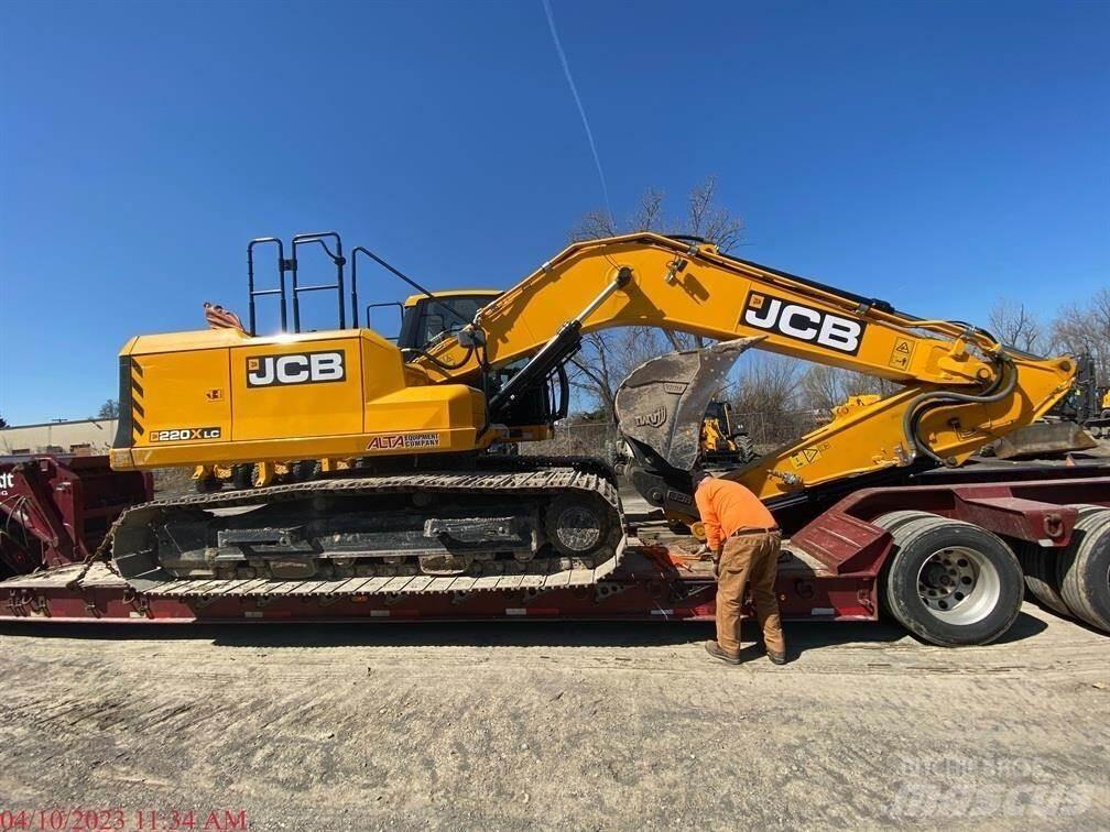 JCB 220X Pásová rýpadla