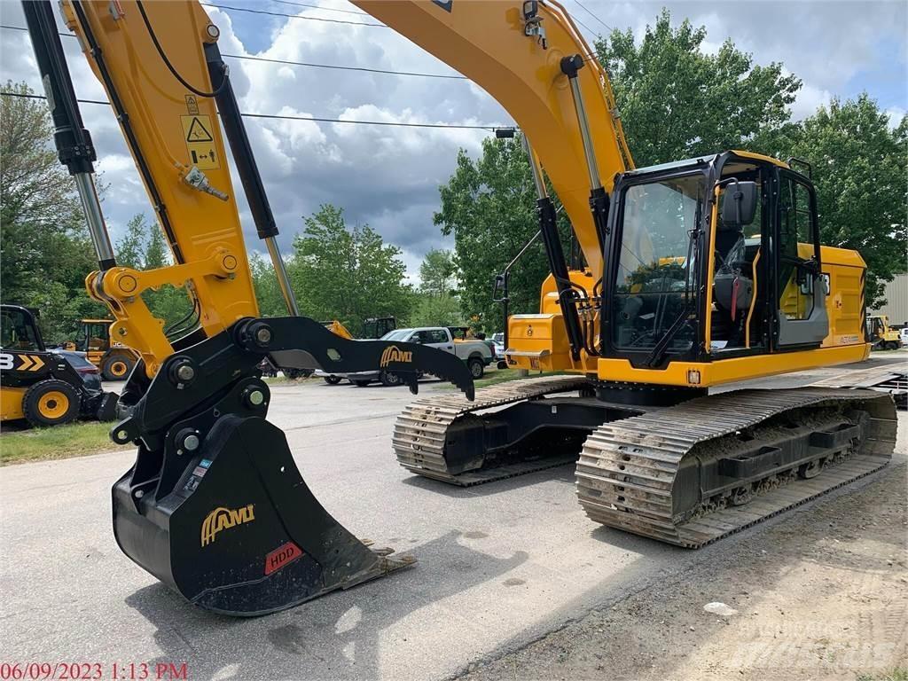 JCB 220X Pásová rýpadla