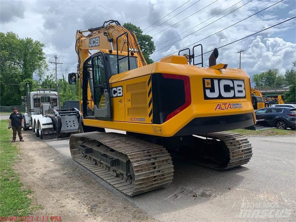 JCB 220X Pásová rýpadla