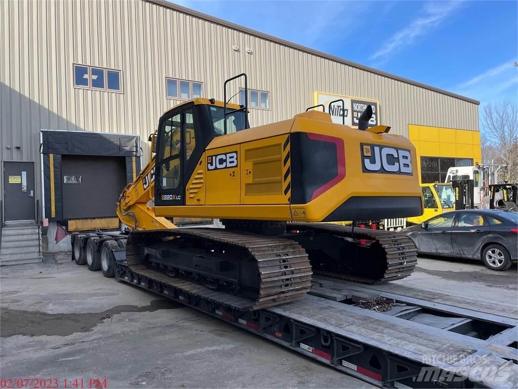 JCB 220X Pásová rýpadla