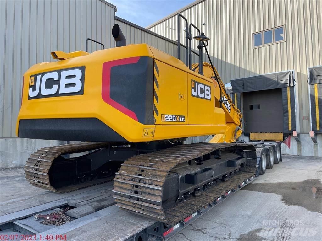 JCB 220X Pásová rýpadla