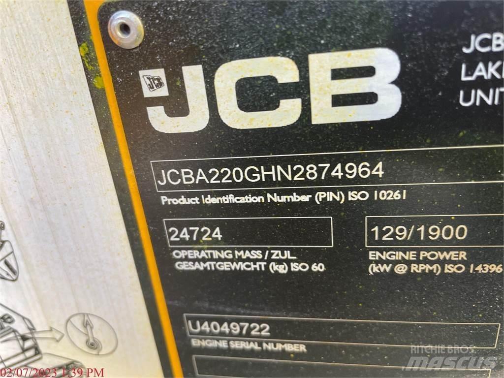 JCB 220X Pásová rýpadla