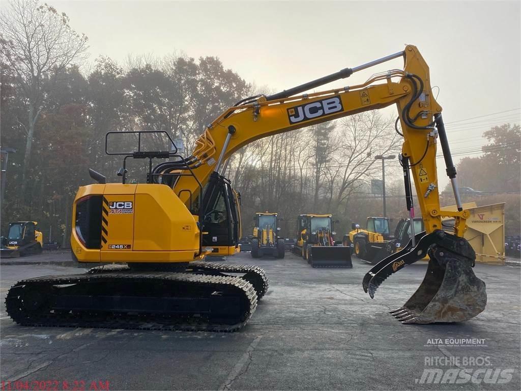 JCB 245XR Pásová rýpadla