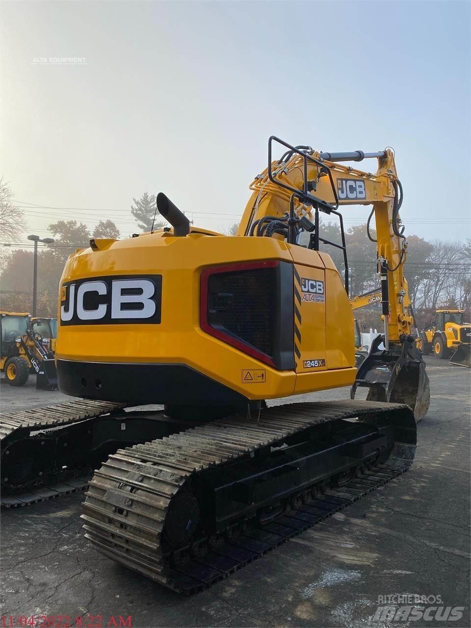 JCB 245XR Pásová rýpadla