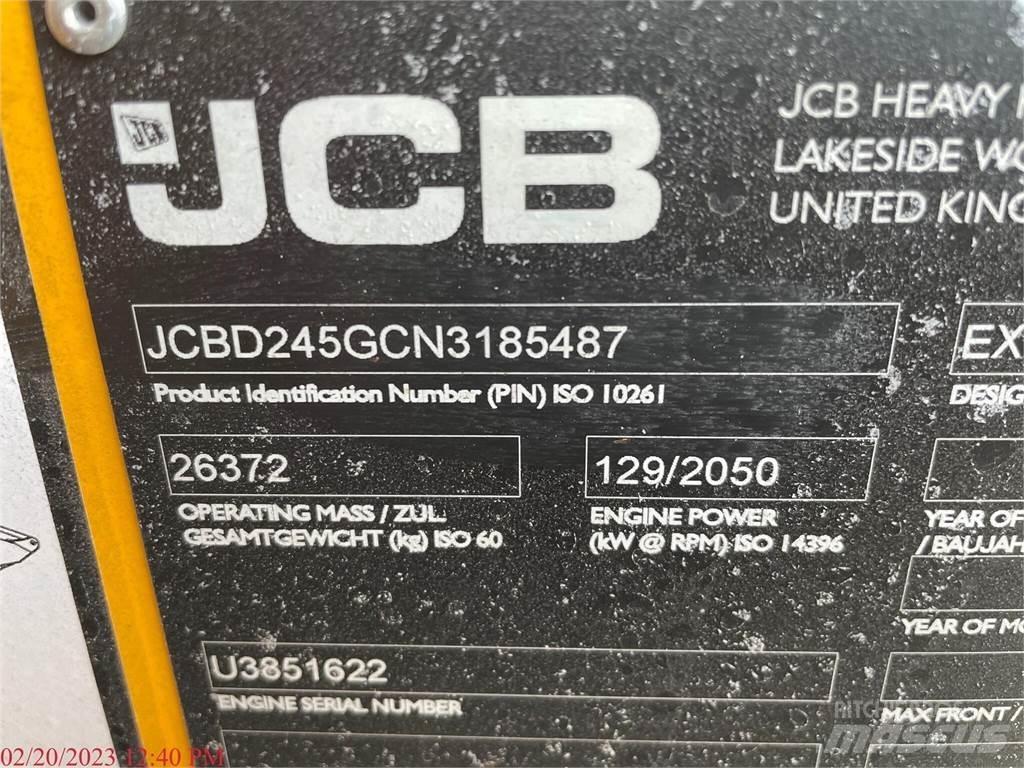 JCB 245XR Pásová rýpadla