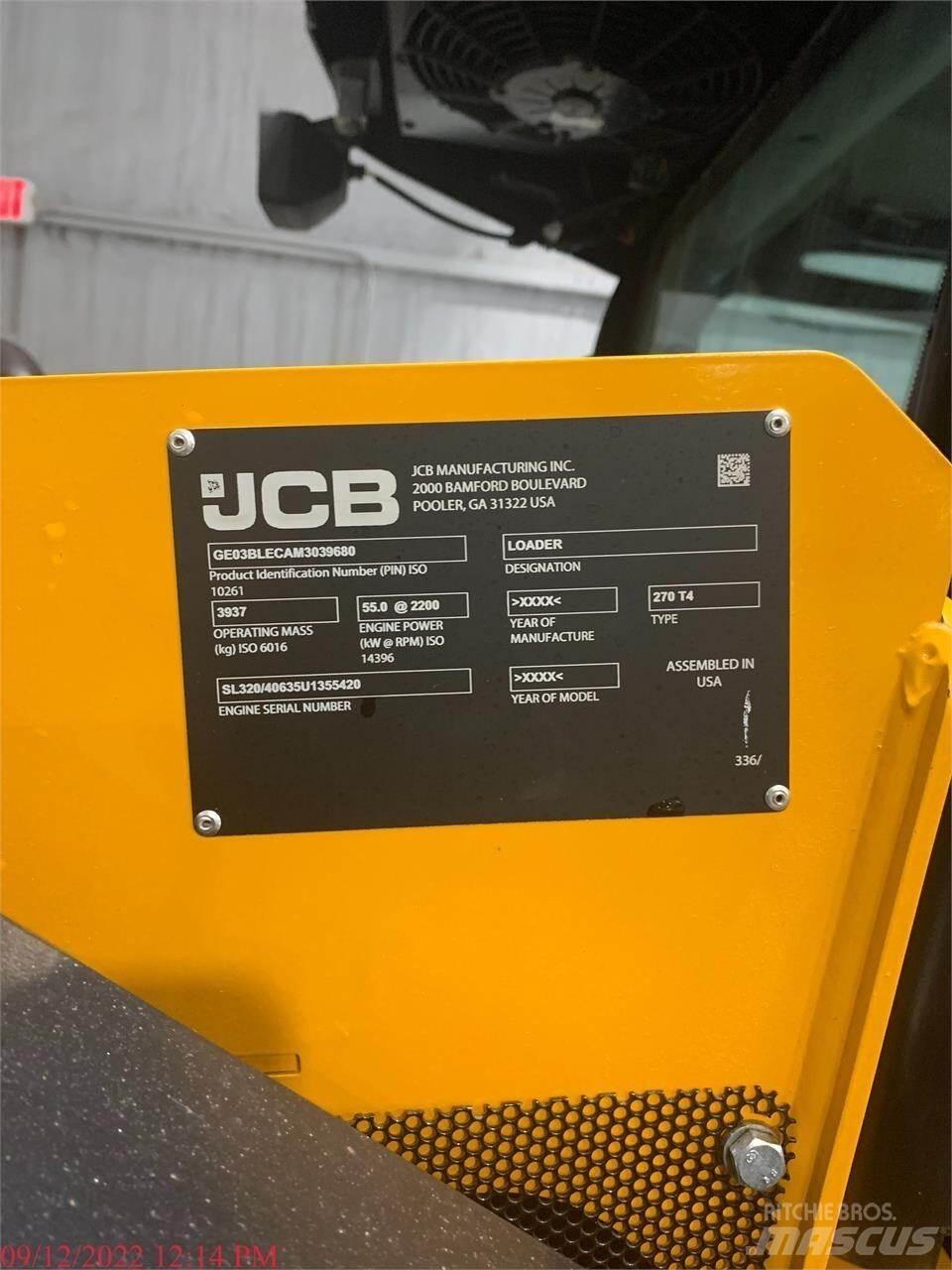 JCB 270 Smykem řízené nakladače