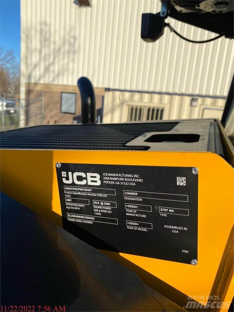 JCB 270T Smykem řízené nakladače