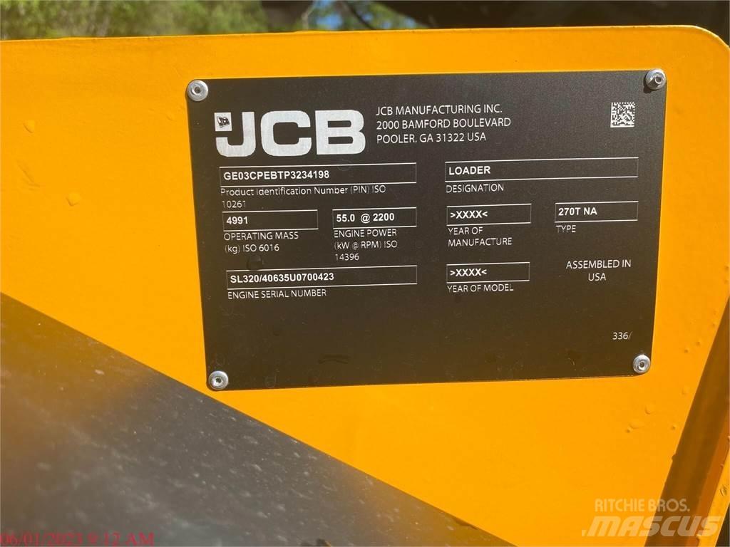 JCB 270T Smykem řízené nakladače