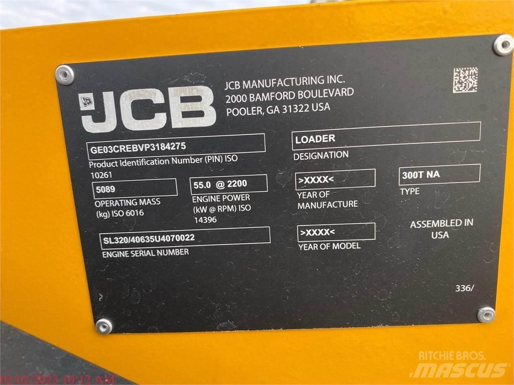 JCB 300T Smykem řízené nakladače