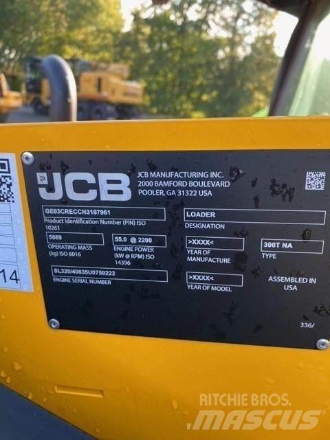 JCB 300T Smykem řízené nakladače