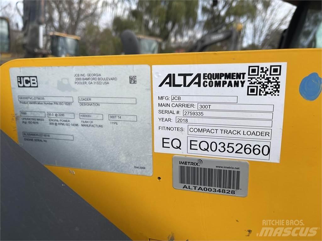 JCB 300T Smykem řízené nakladače