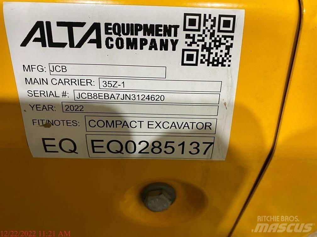 JCB 35Z-1 Mini rýpadla < 7t