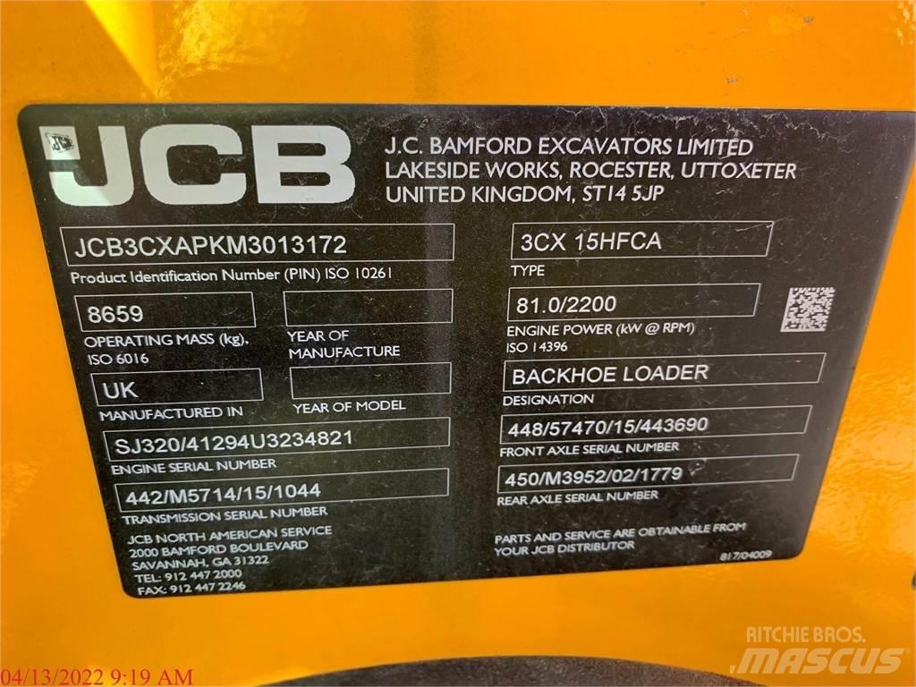 JCB 3CX15 SUPER Rýpadlo-nakladače