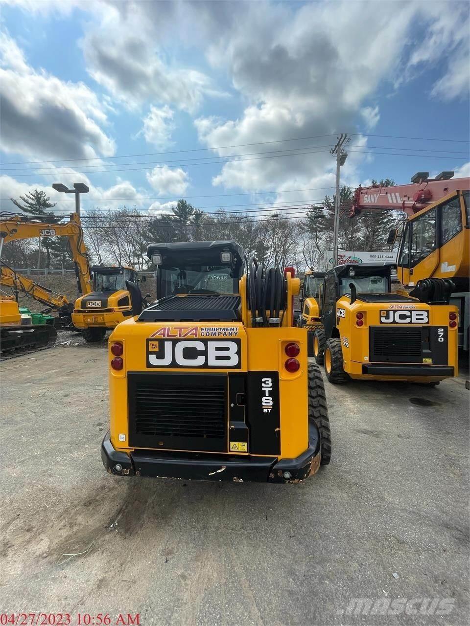 JCB 3TS-8T Smykem řízené nakladače