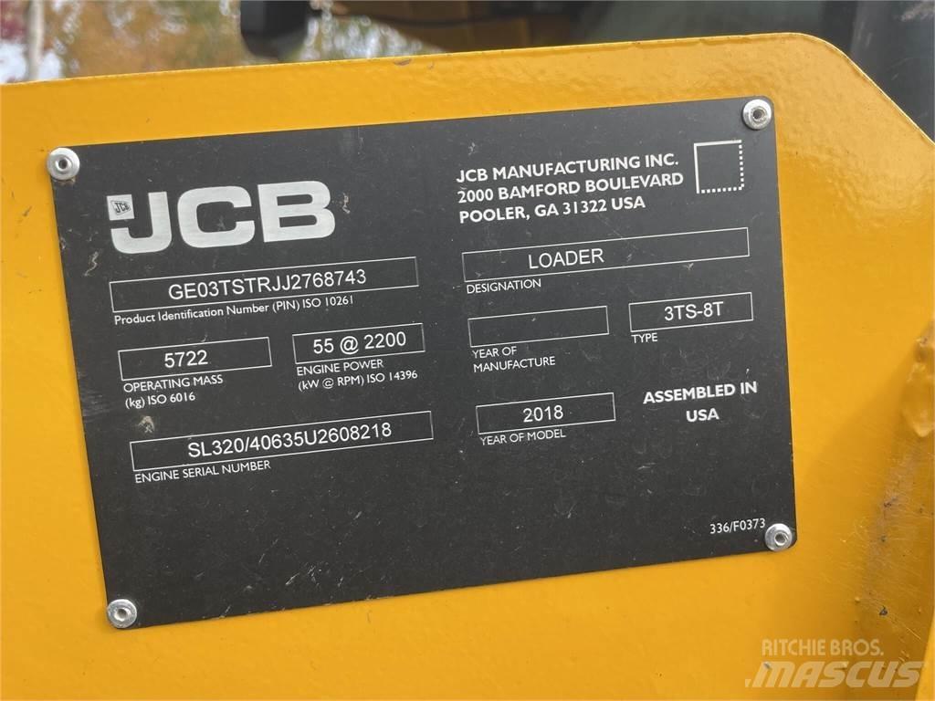 JCB 3TS-8T Smykem řízené nakladače