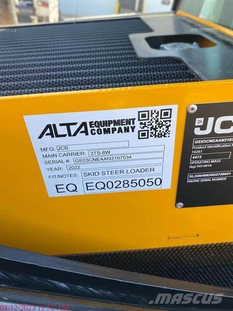 JCB 3TS-8W Smykem řízené nakladače