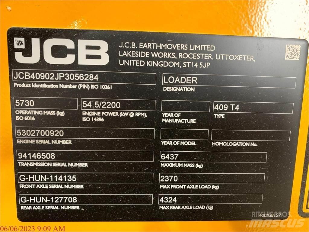 JCB 409 Kolové nakladače