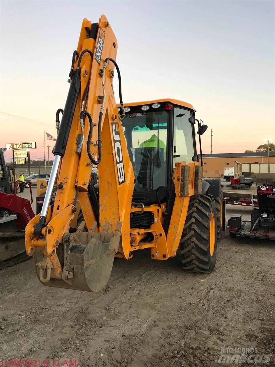 JCB 4CX Rýpadlo-nakladače