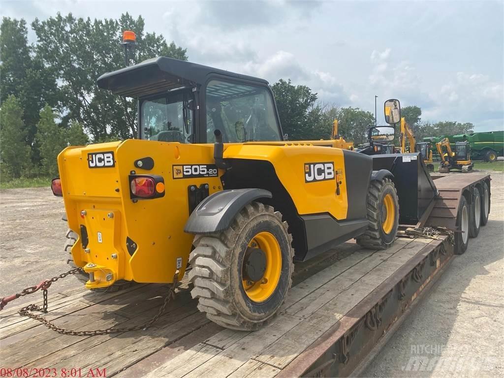 JCB 505-20TC Teleskopické manipulátory
