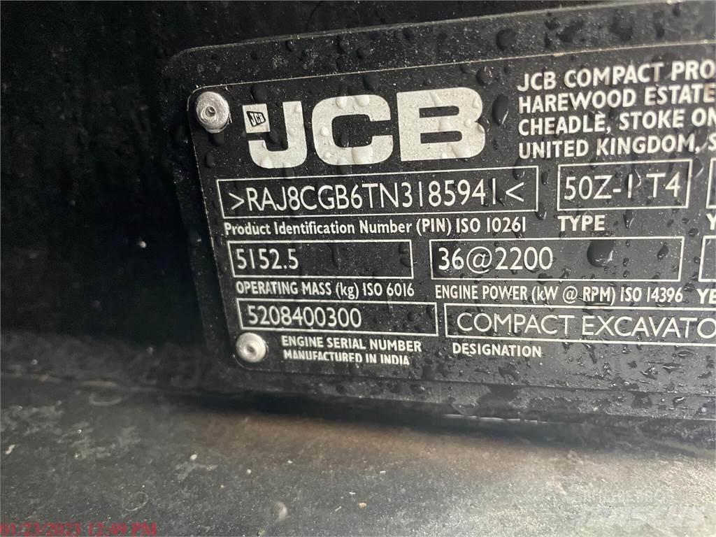 JCB 50Z-1 Mini rýpadla < 7t