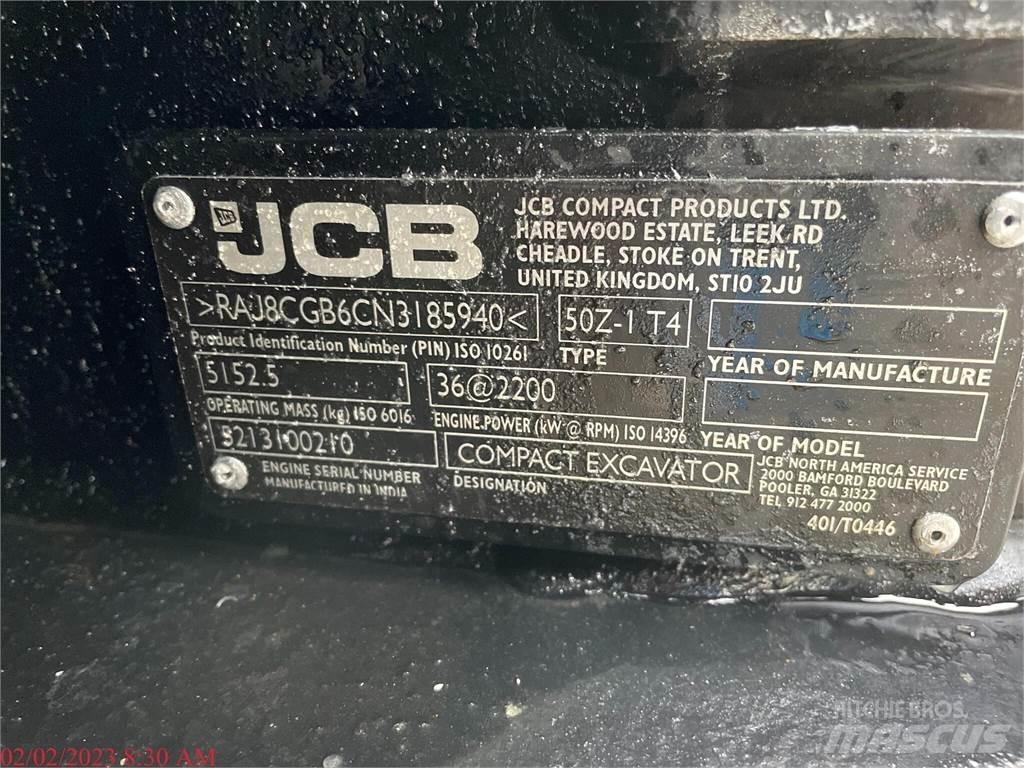 JCB 50Z-1 Mini rýpadla < 7t