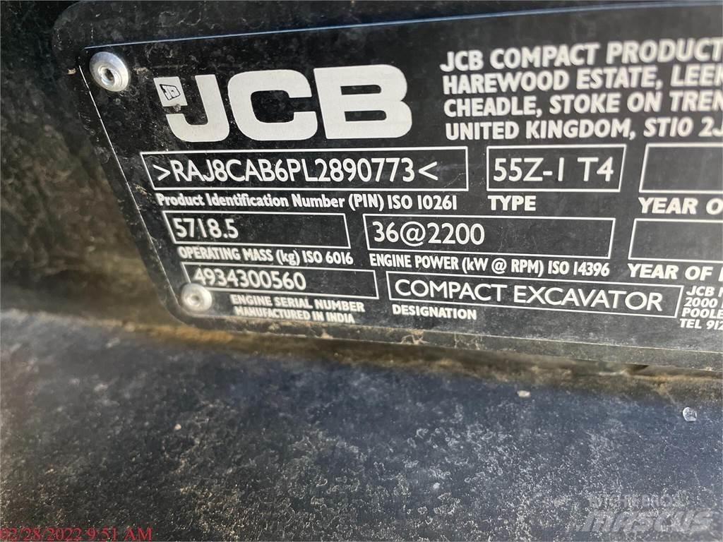 JCB 55Z-1 Mini rýpadla < 7t