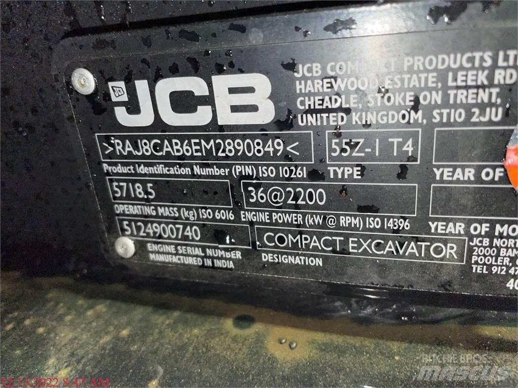 JCB 55Z-1 Mini rýpadla < 7t