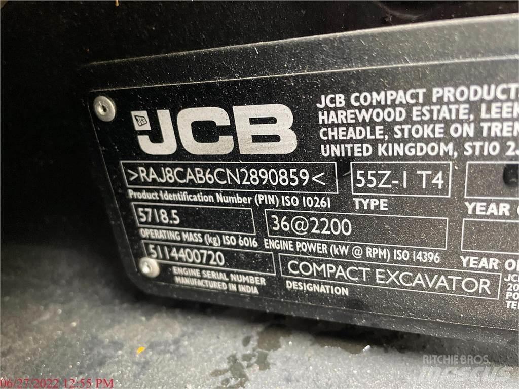 JCB 55Z-1 Mini rýpadla < 7t
