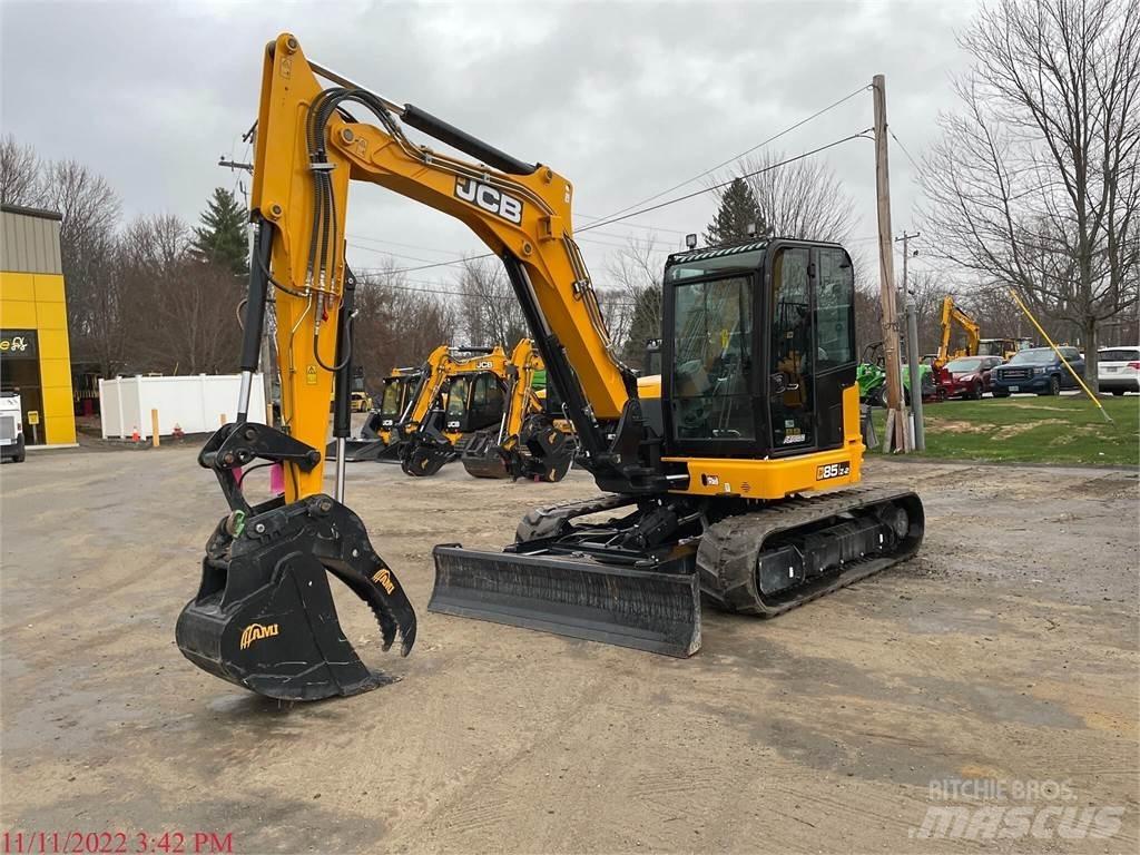 JCB 85Z-2 Pásová rýpadla