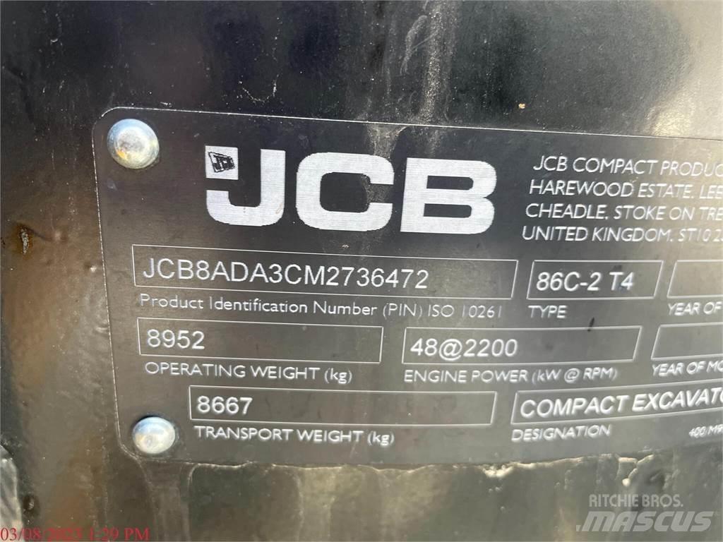 JCB 86C-2 Pásová rýpadla